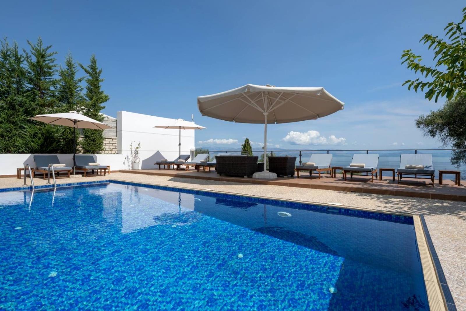 Luxury Villa Alexandros Corfu Perama  Buitenkant foto